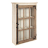 Hutchins Decorative One Door Wood Wall Cabinet