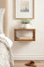 Floating Side Table Natural 18x10x10 7