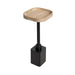 Drink Table Natural Black 10x10x24 1