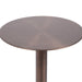 Side Table Bronze 14x14x24 3