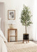 Faux Tree 5.5' Black Rustic Brown 8