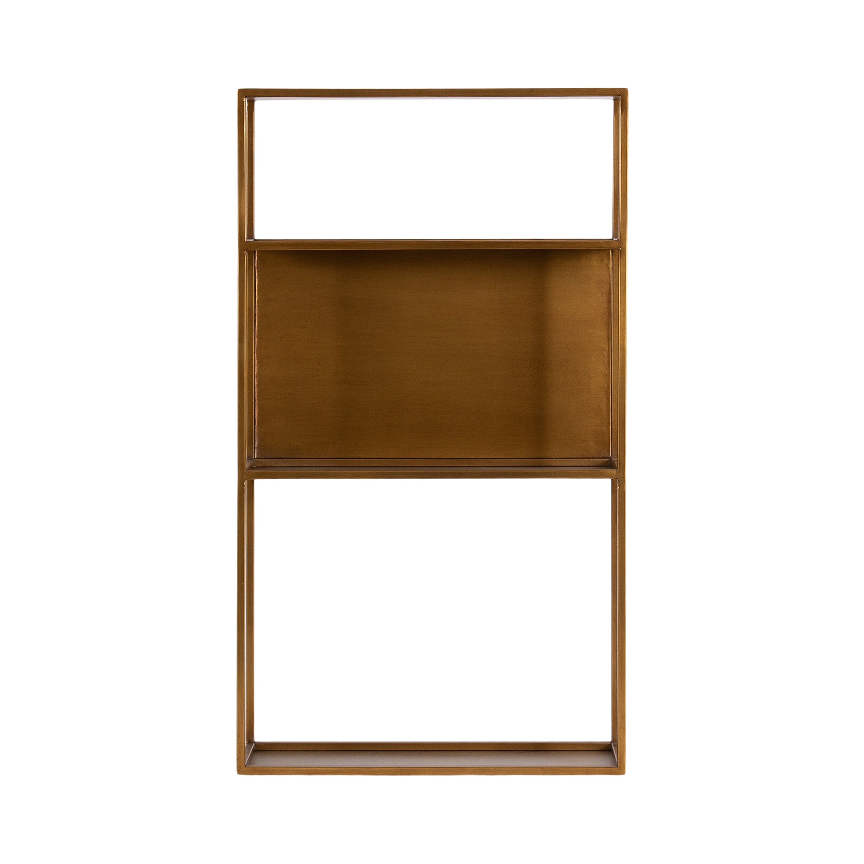 Accent Shelf Gold 18x32 5
