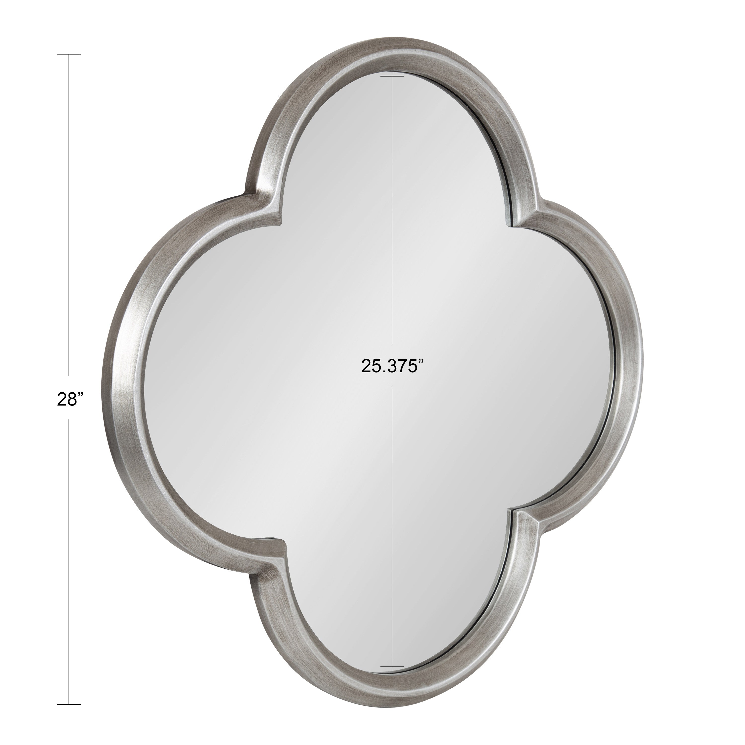 Krisi Scalloped Framed Wall Mirror