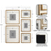 Frame Box Set Gold 5 Piece 2