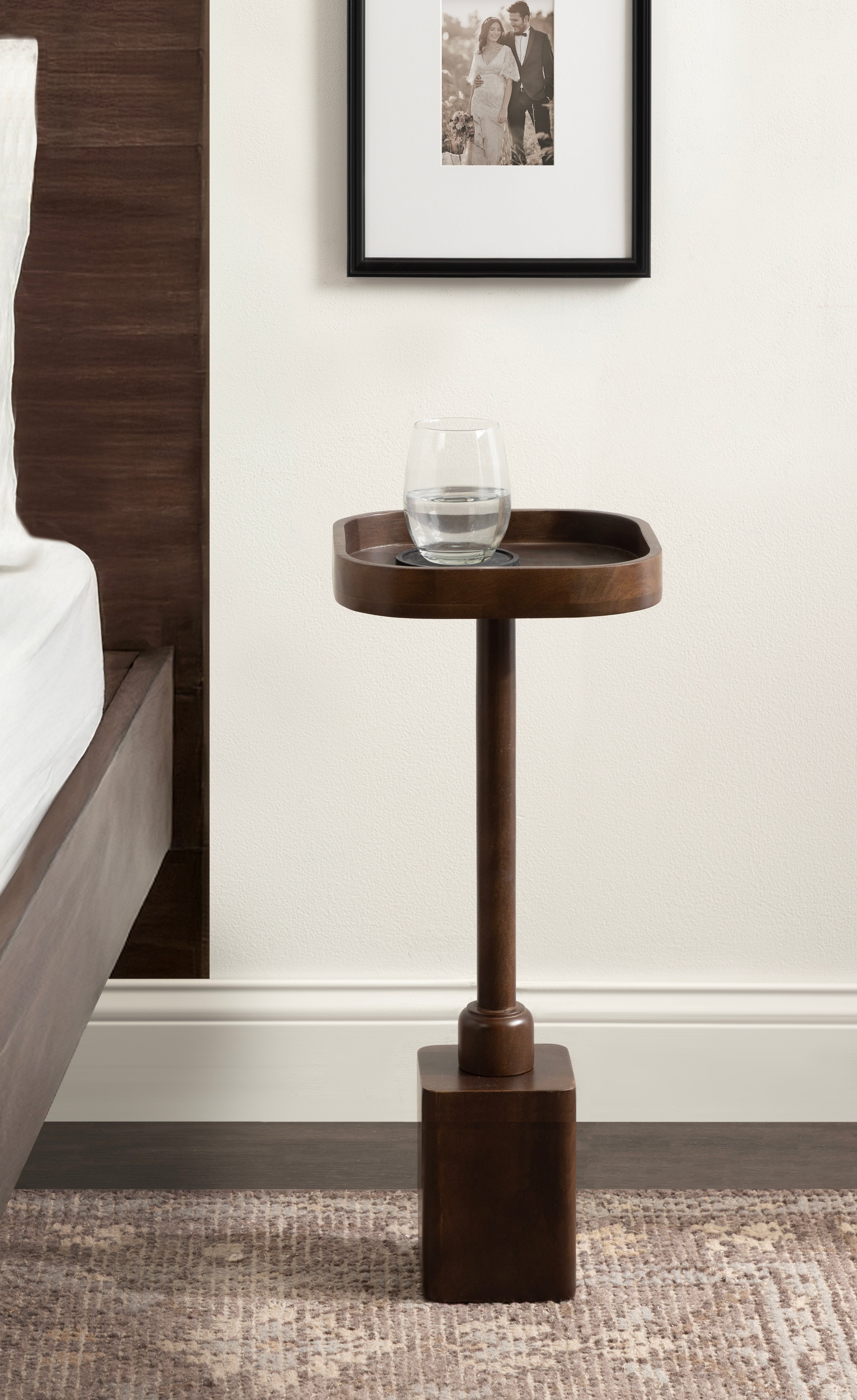 Drink Table Dark Brown 10x10x24 8