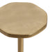 Drink Table Gold 7x7x22 3