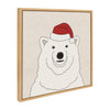 Sylvie Have Yourself a Beary Little Christmas Framed Canvas by Jake Goossen