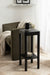 Side Table Black 12x12x28 6