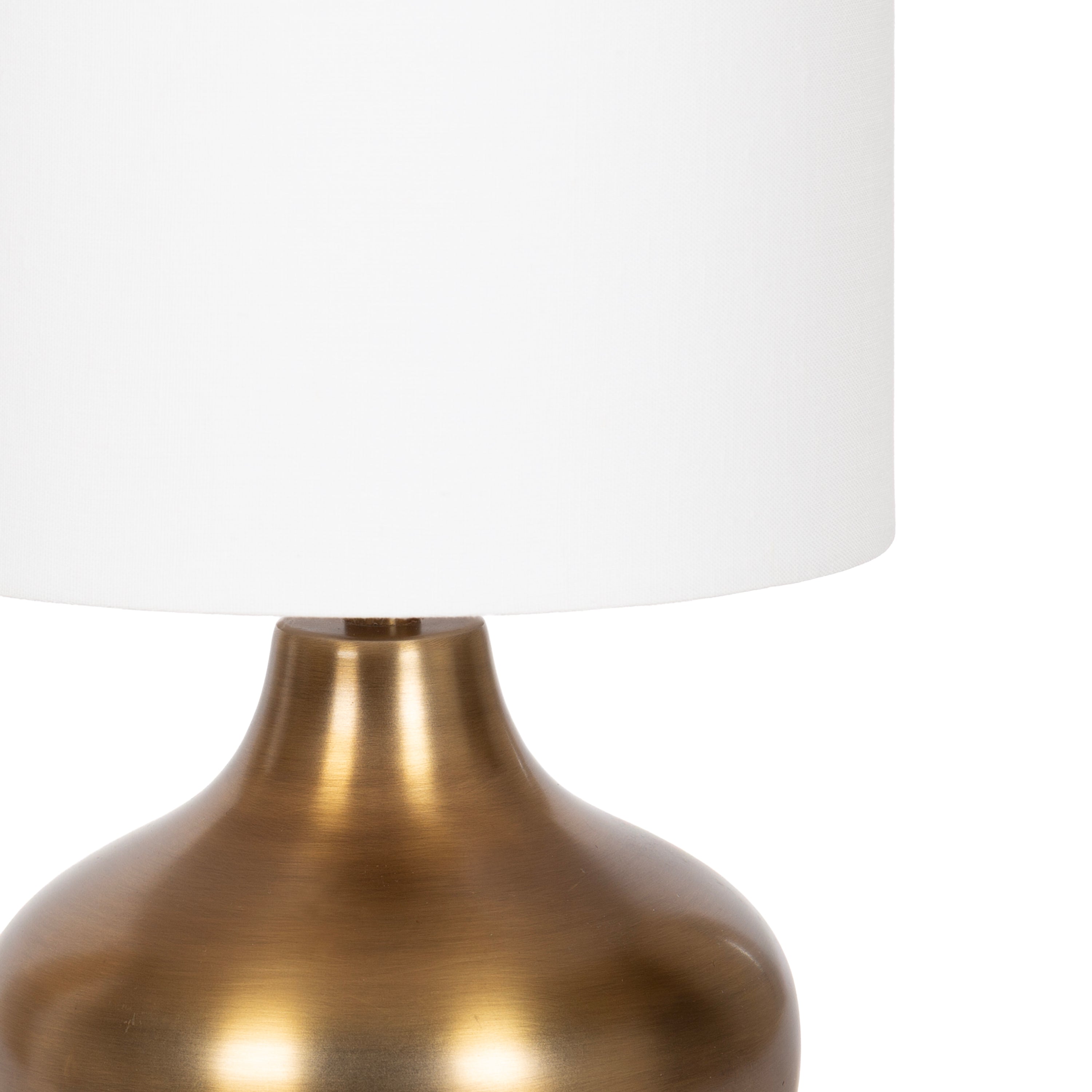 Tabletop Lamp Gold 8x8x17 3