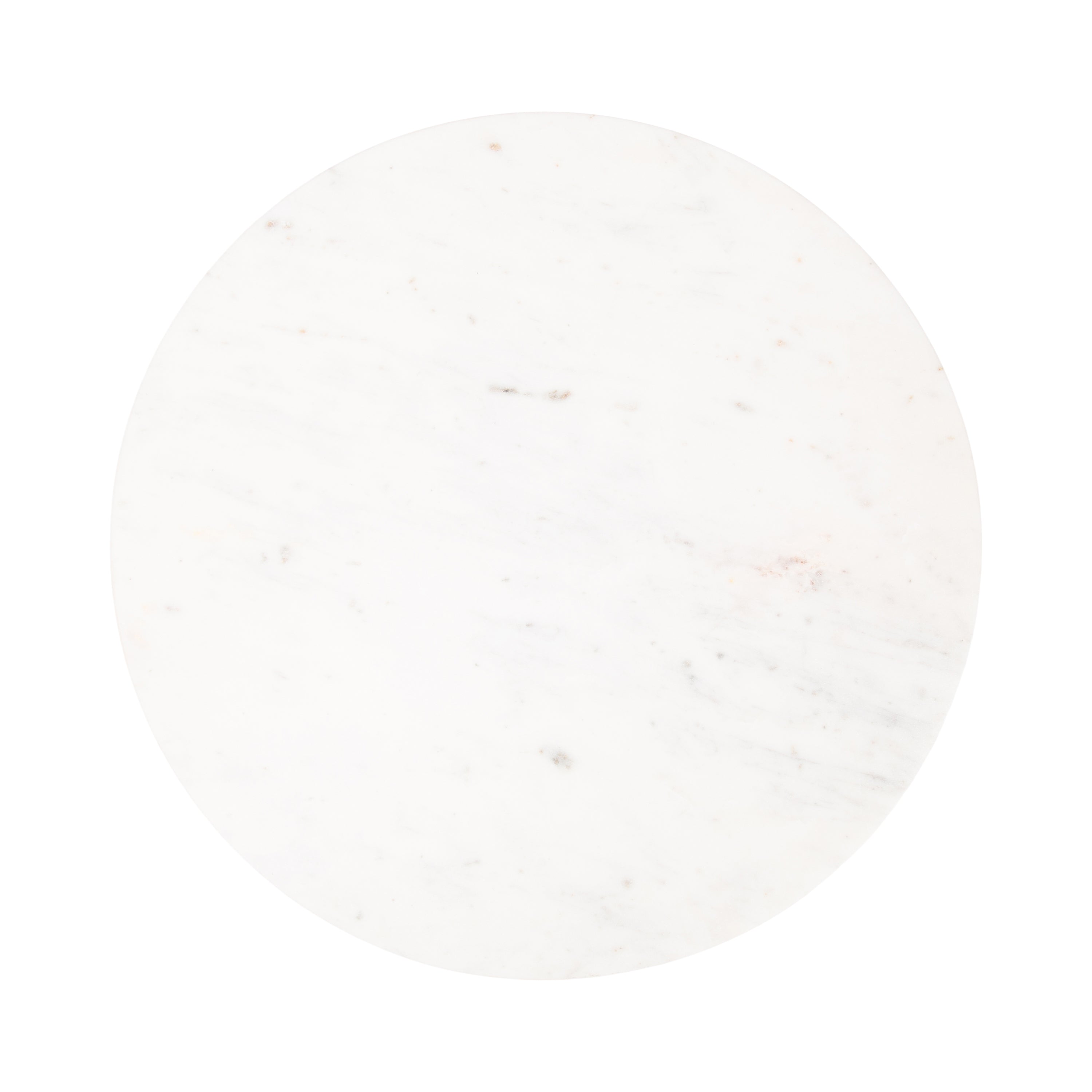 Squires Marble and Wood Side Table