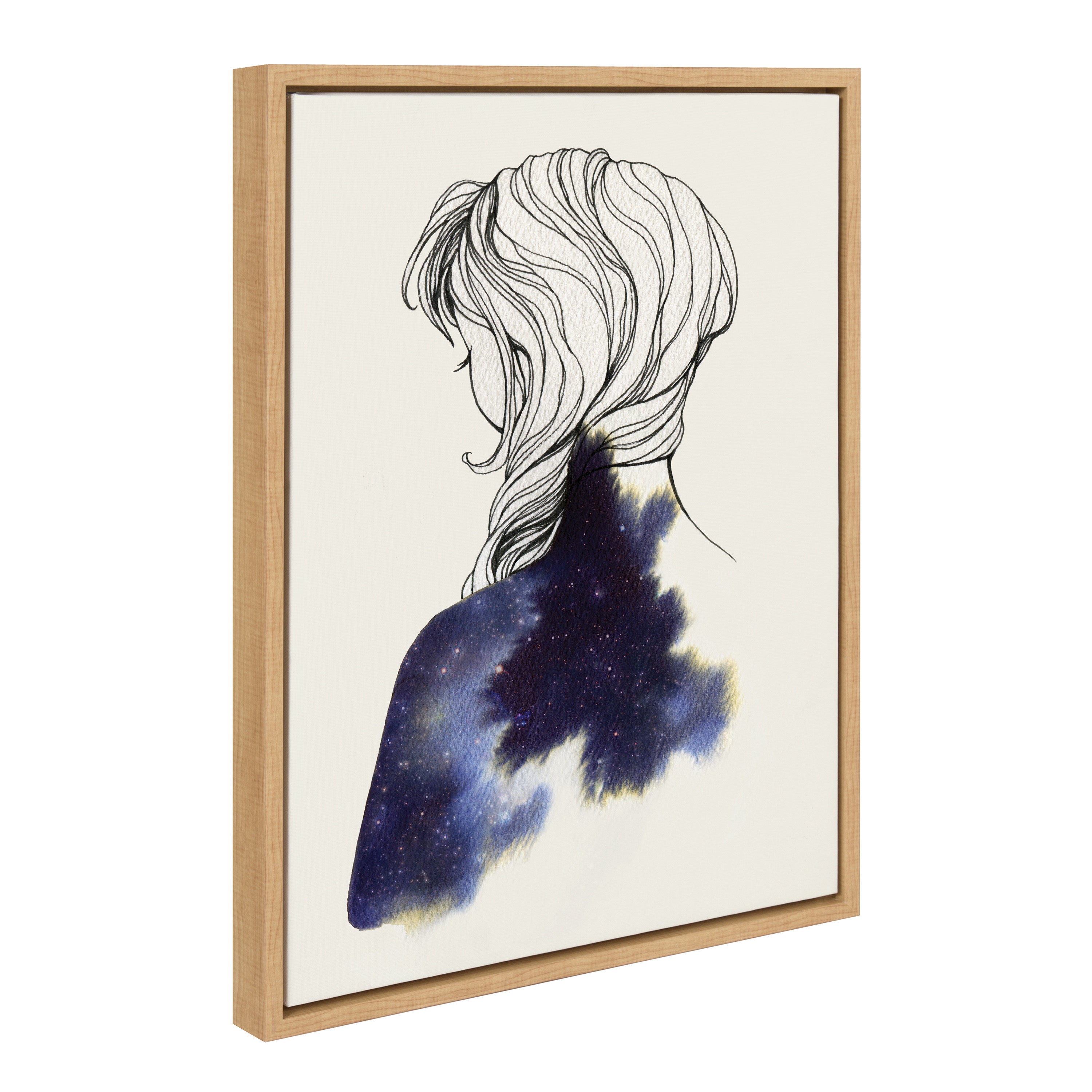 Sylvie Within Framed Canvas by Faryn Hughes