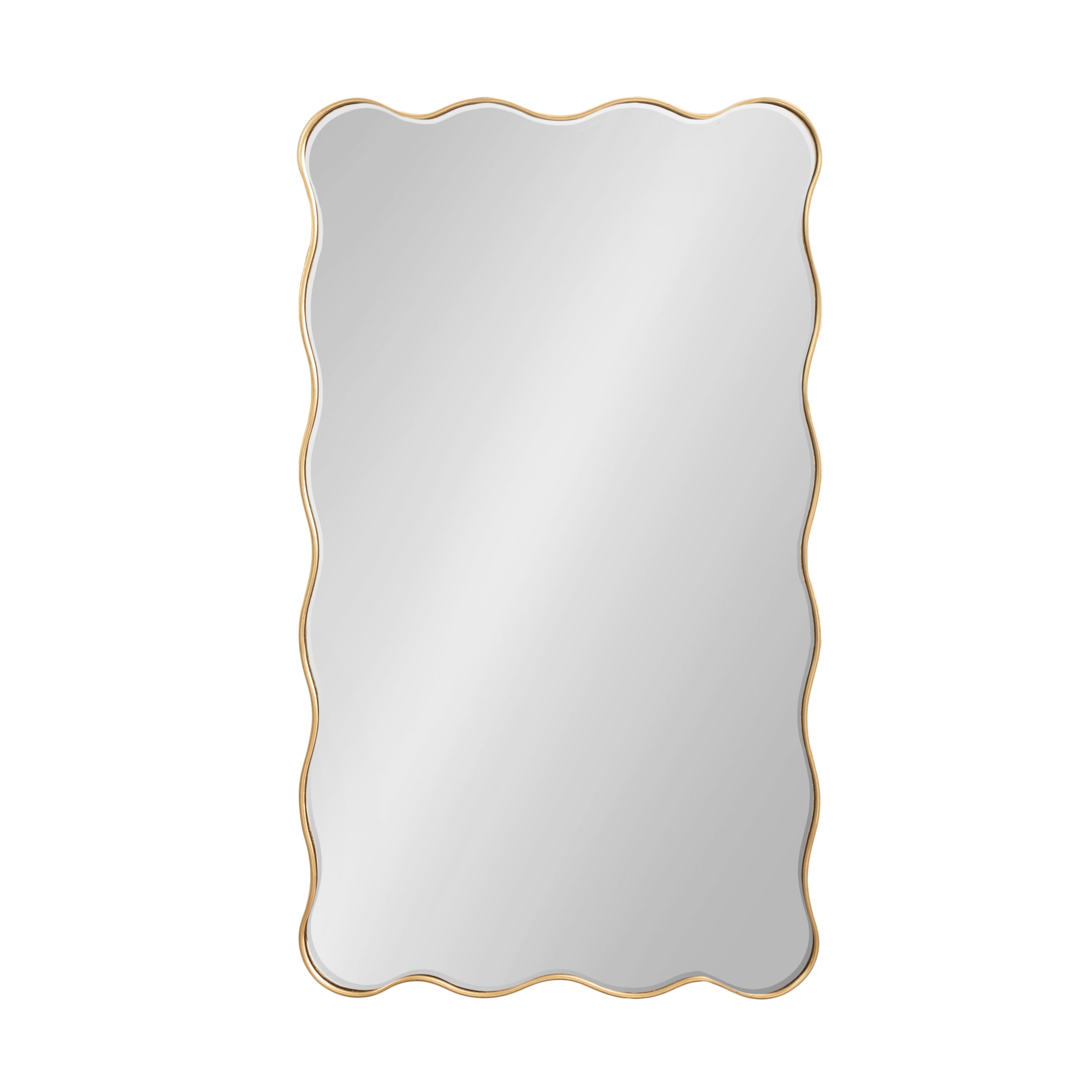 Viona Rectangle Scalloped Mirror