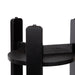 Side Table Black 16x16x23 6