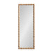 Rectangle Mirror Rustic Brown 18x50 5