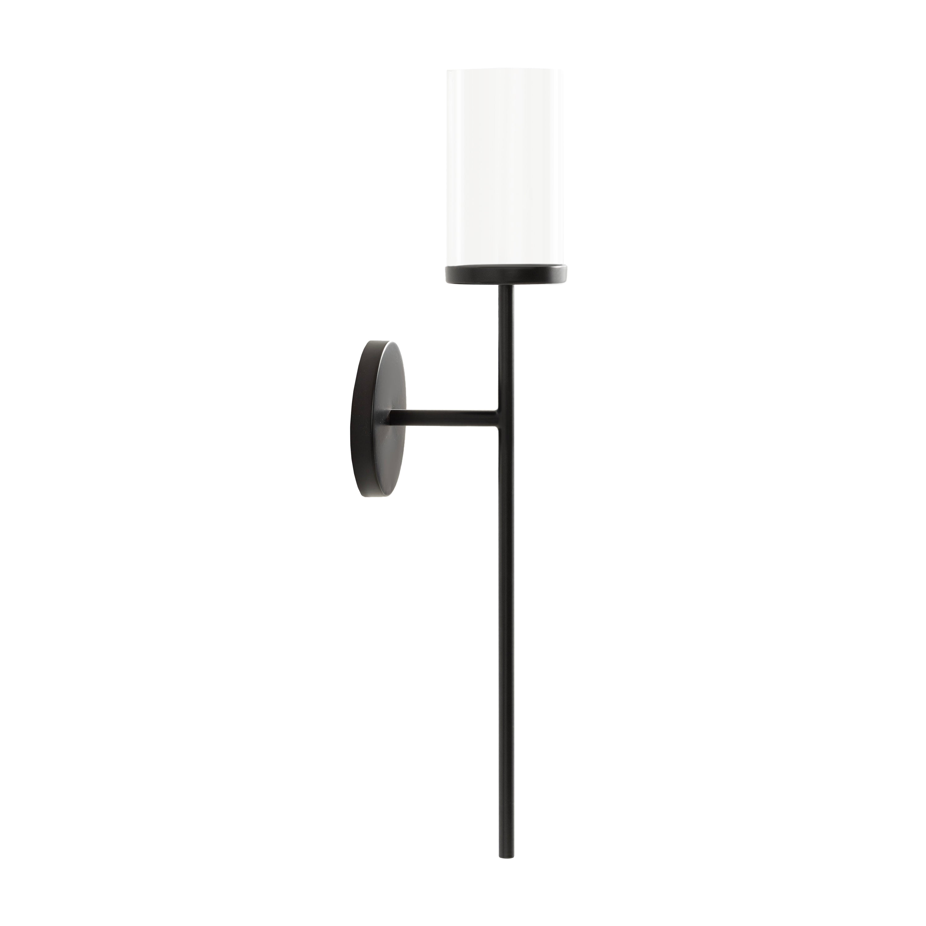 Wall Sconce Black 5x6x24 6