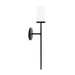 Wall Sconce Black 5x6x24 6