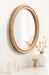 Round Mirror 26" diameter Natural 7