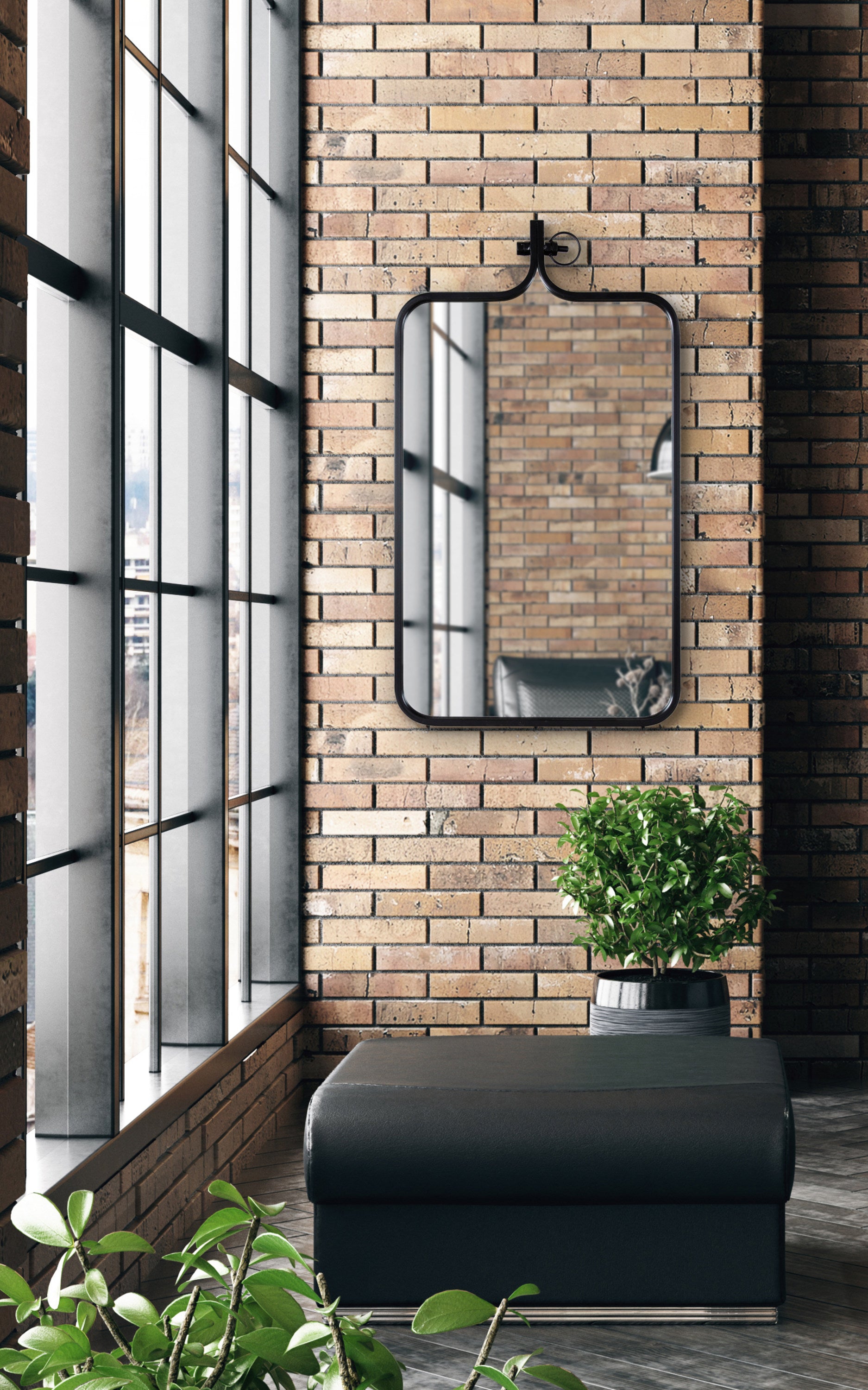 Yitro Framed Wall Mirror