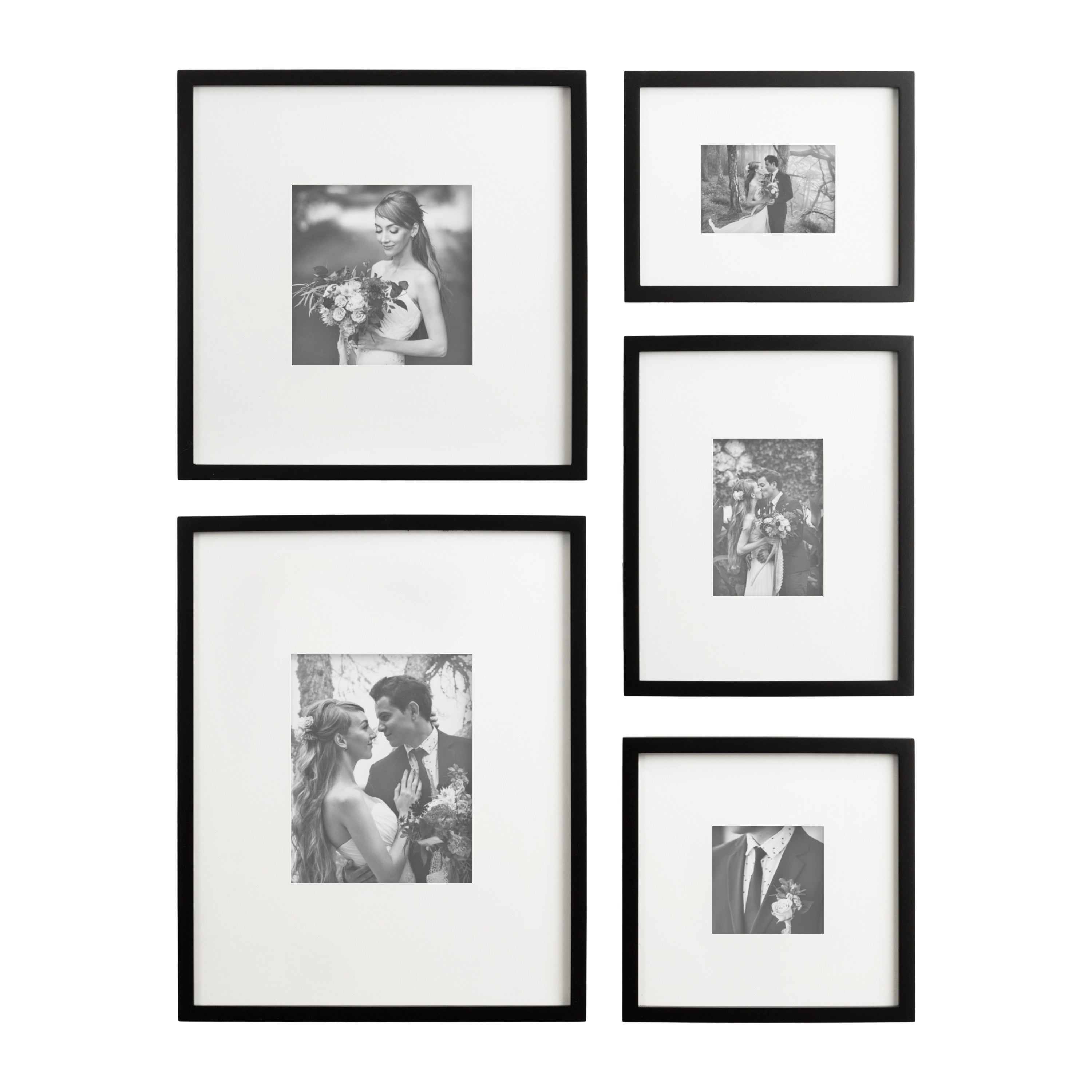 Frame Box Set Black 5 Piece 5