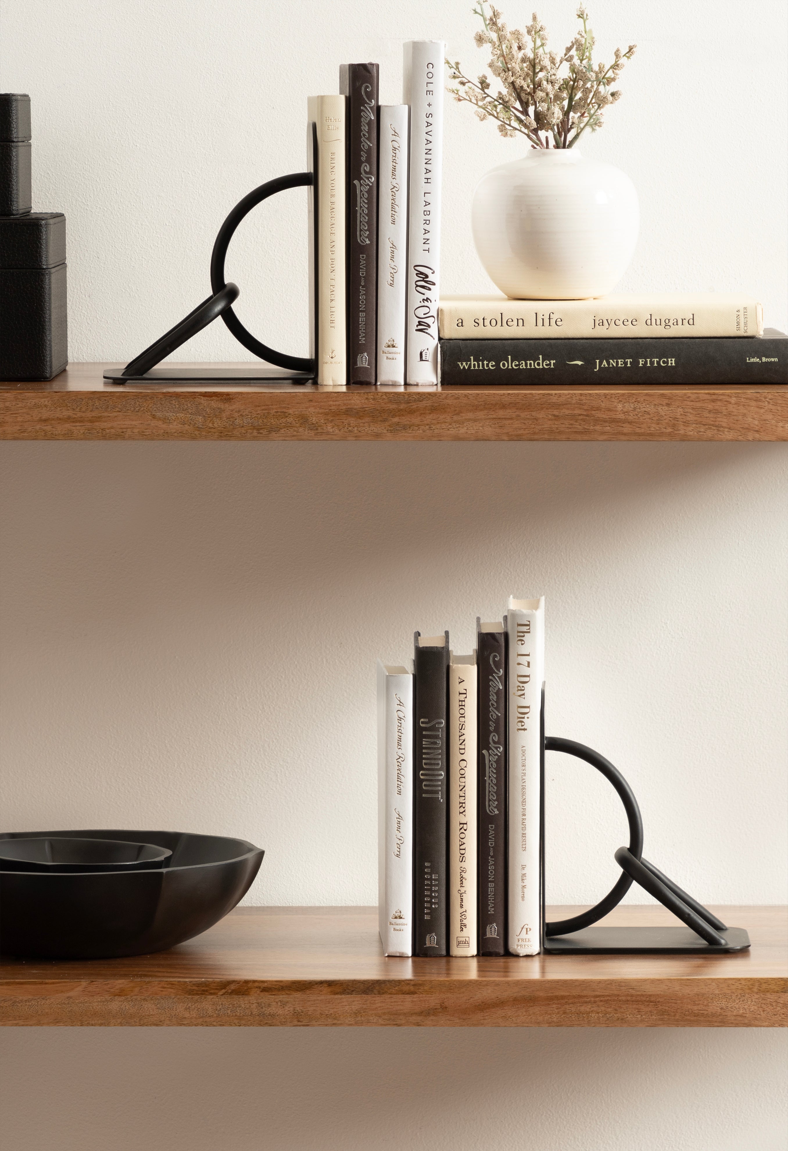 Chenery Metal Bookends