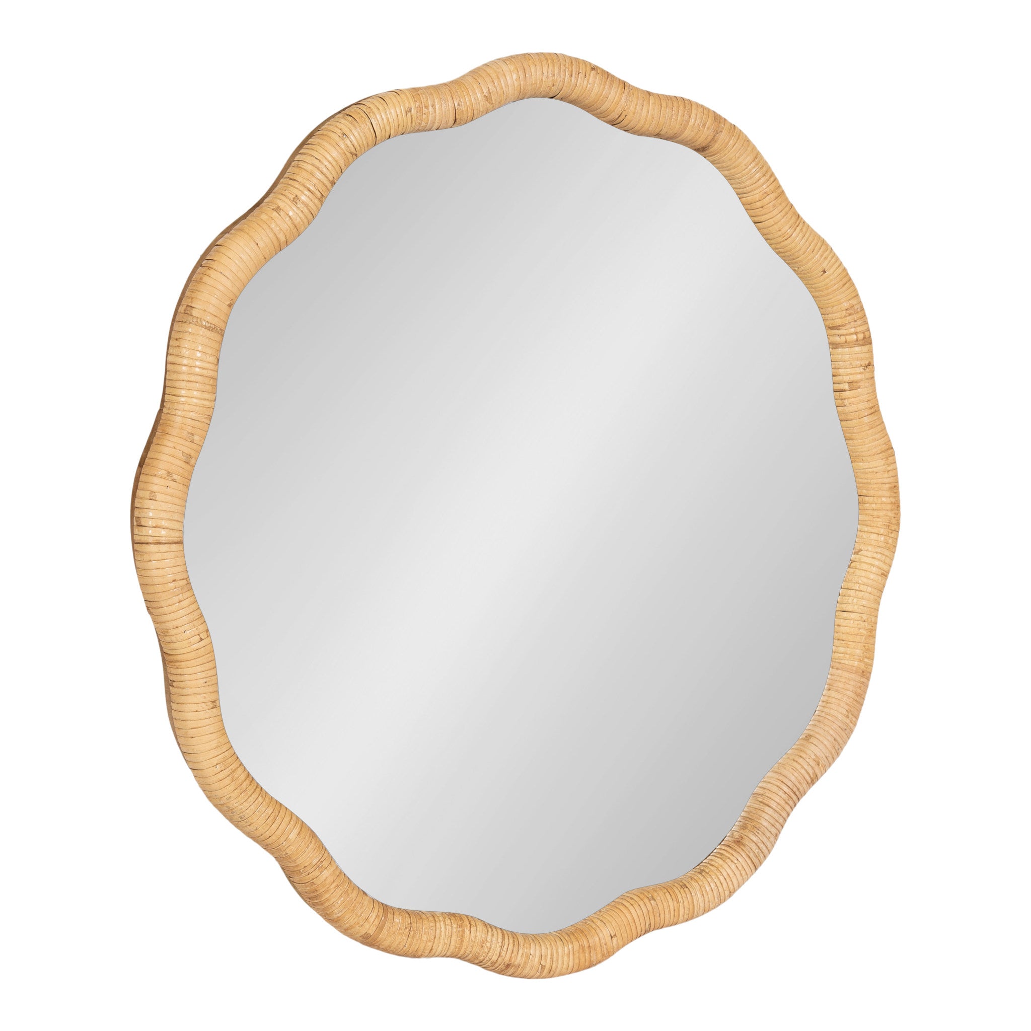 Rahfy Scallop Framed Wall Mirror