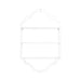 Accent Shelf White 20x6x32 5