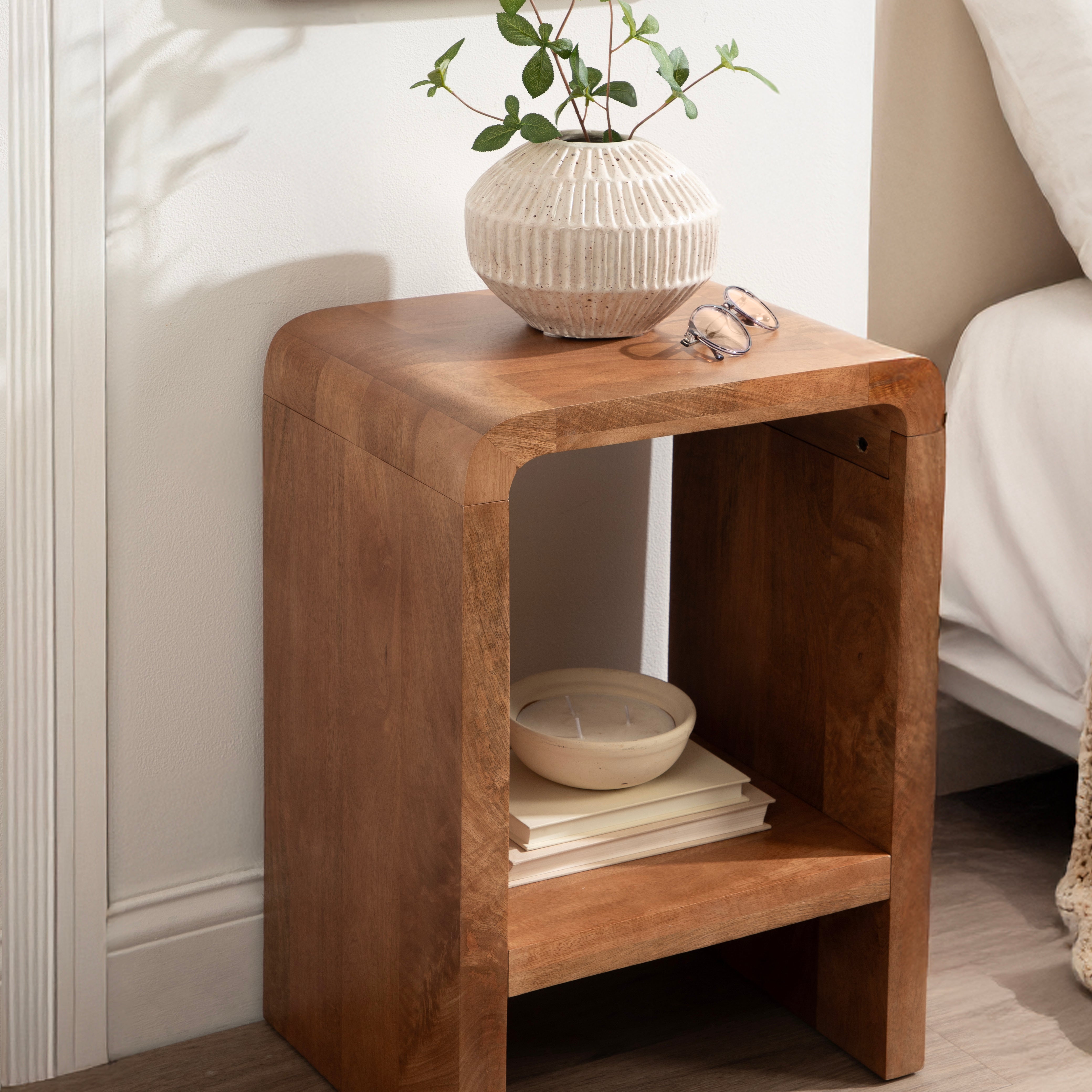 Side Table 16x12x24 Natural 6