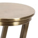 Drink Table Gold 9x9x22 3