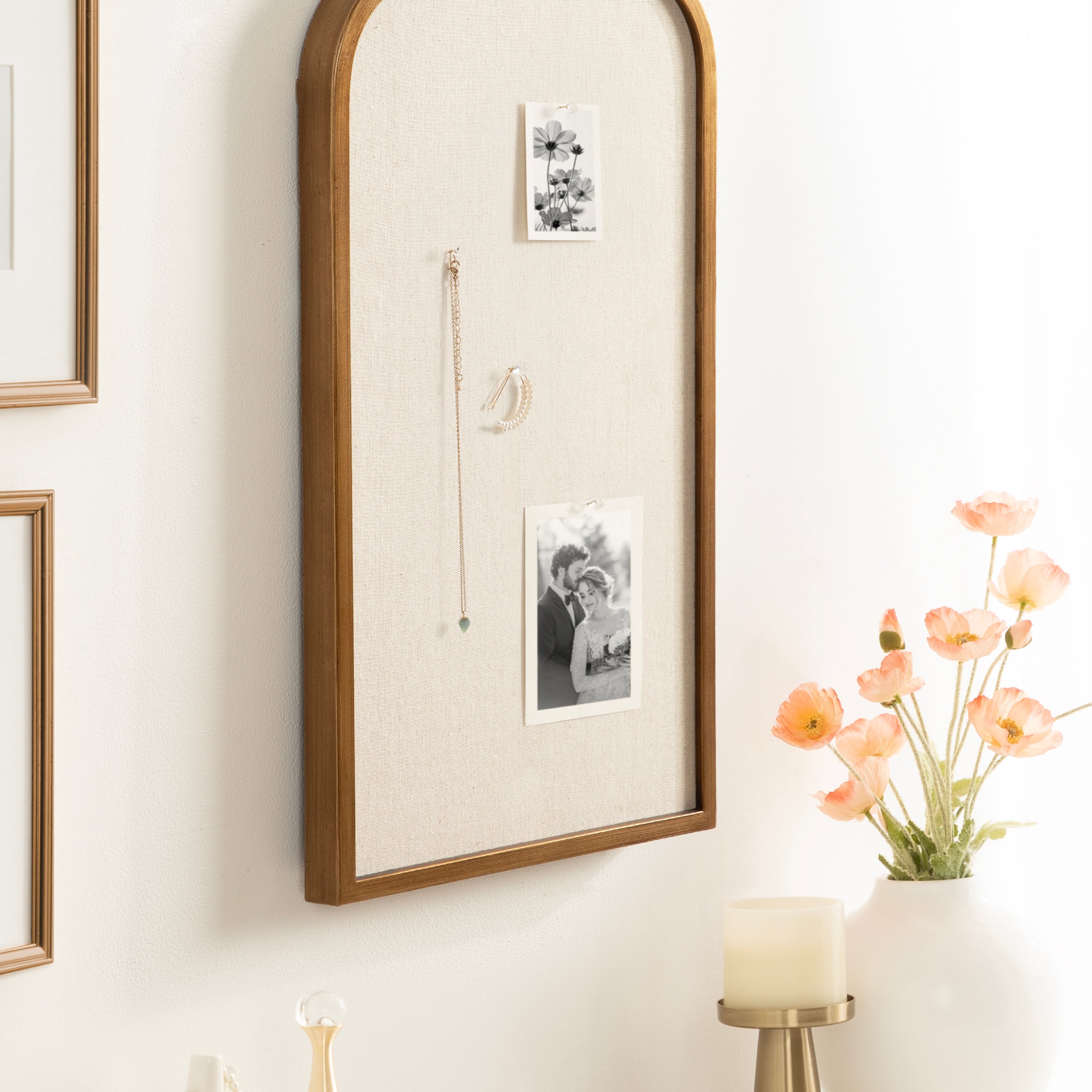 Pinboard 13x25 Gold 7