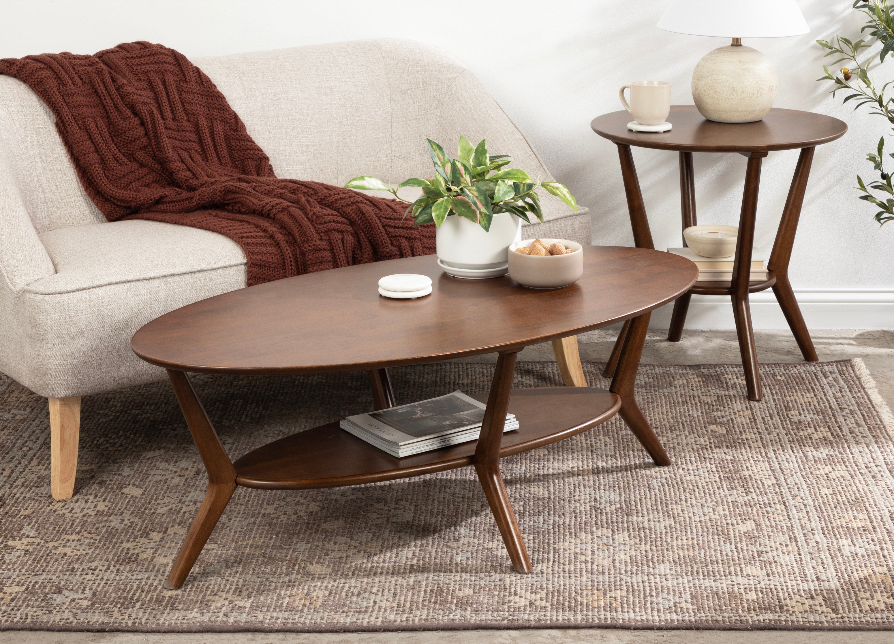 美品 家具の大丸 KATY SOFA SIDE TABLE オフィス家具