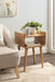 Side Table Natural Biscuit 18x14x27 7