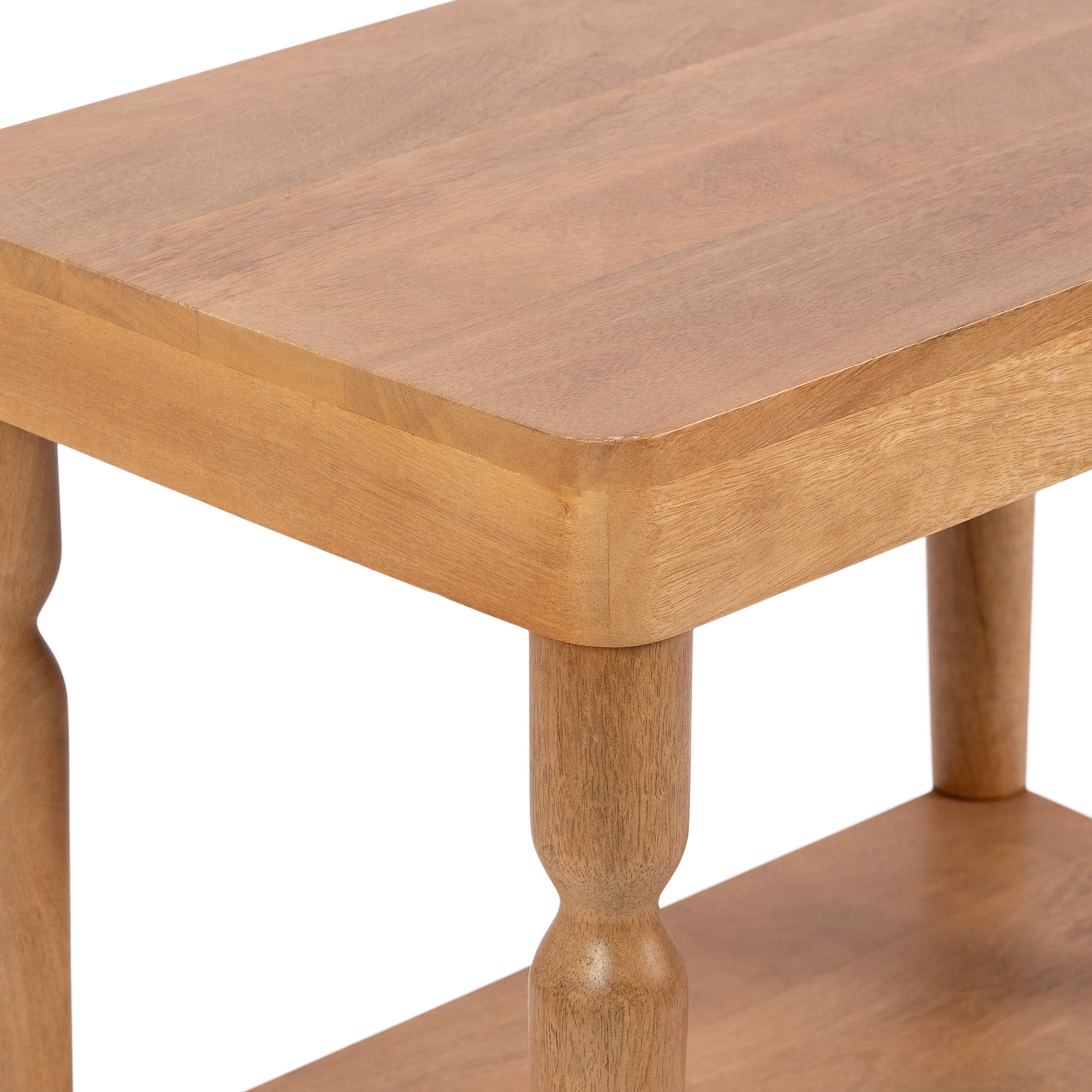 Side Table 22x14x26 Natural 3