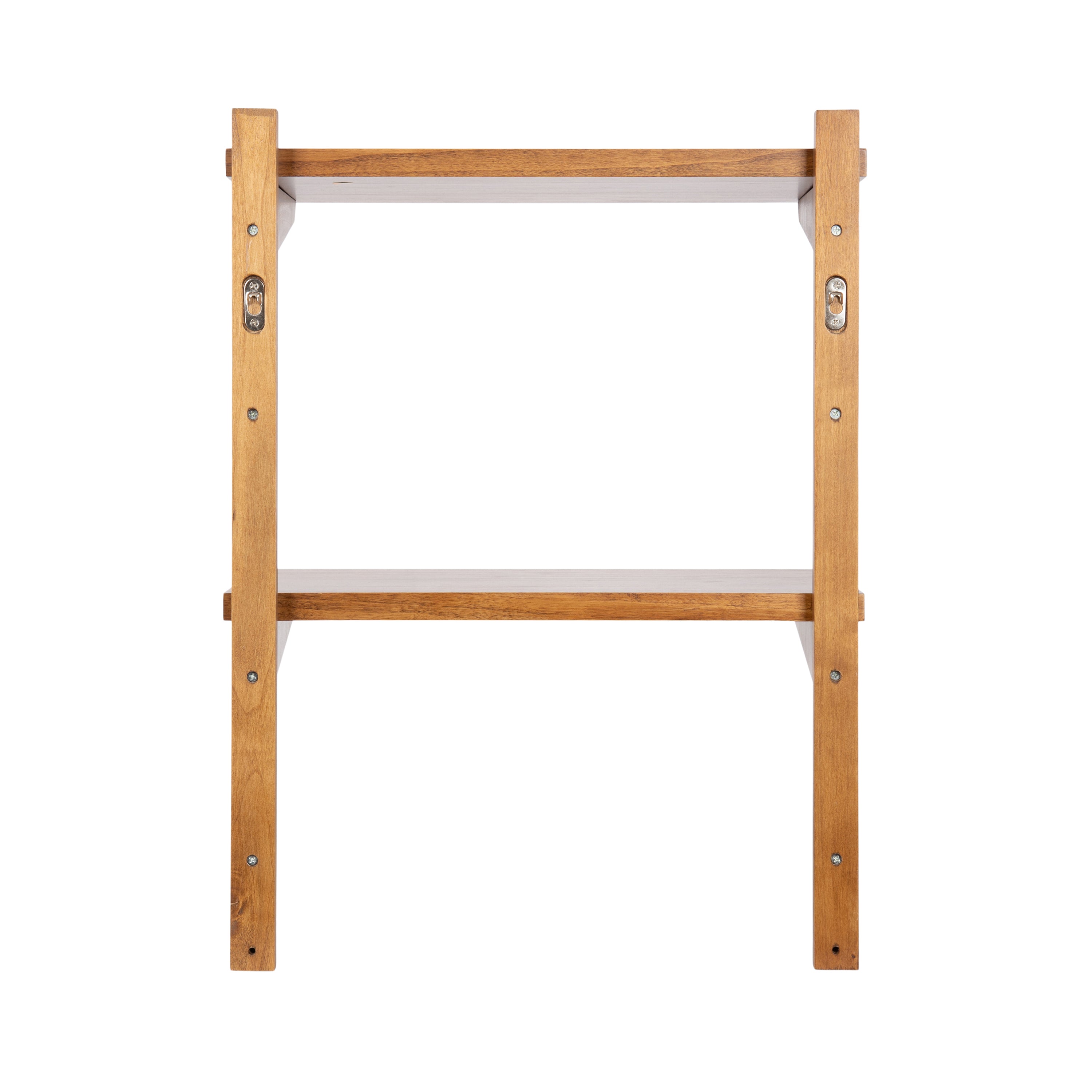 Accent Shelf Rustic Brown 18x12x24 4