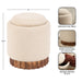 Storage Ottoman 16x16x19 Walnut Brown 2