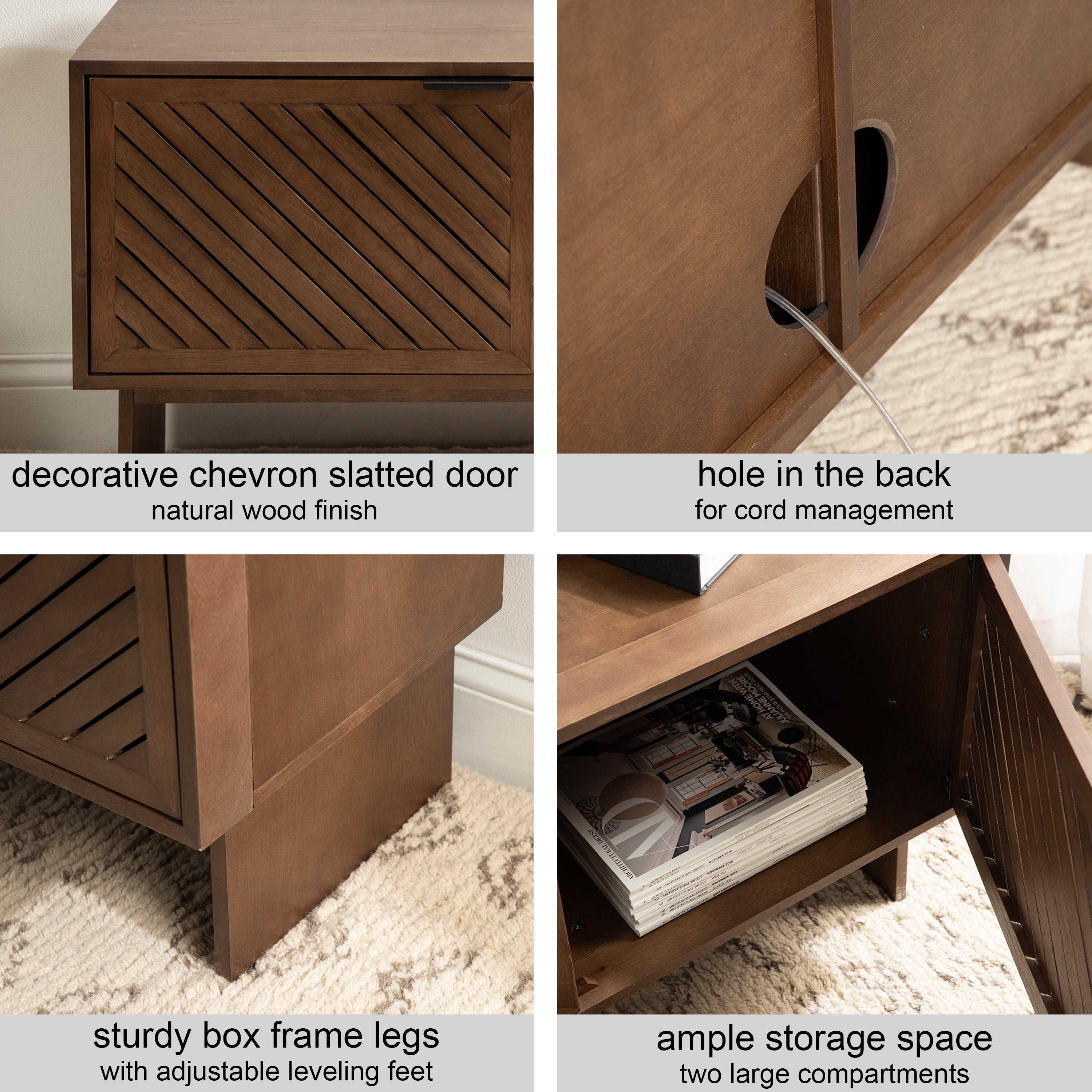 TV Stand Brown 38x15x22 5