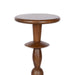 Drink Table Walnut Brown 9x9x22 3