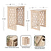 Nesting Table Whitewash 2 Piece 2
