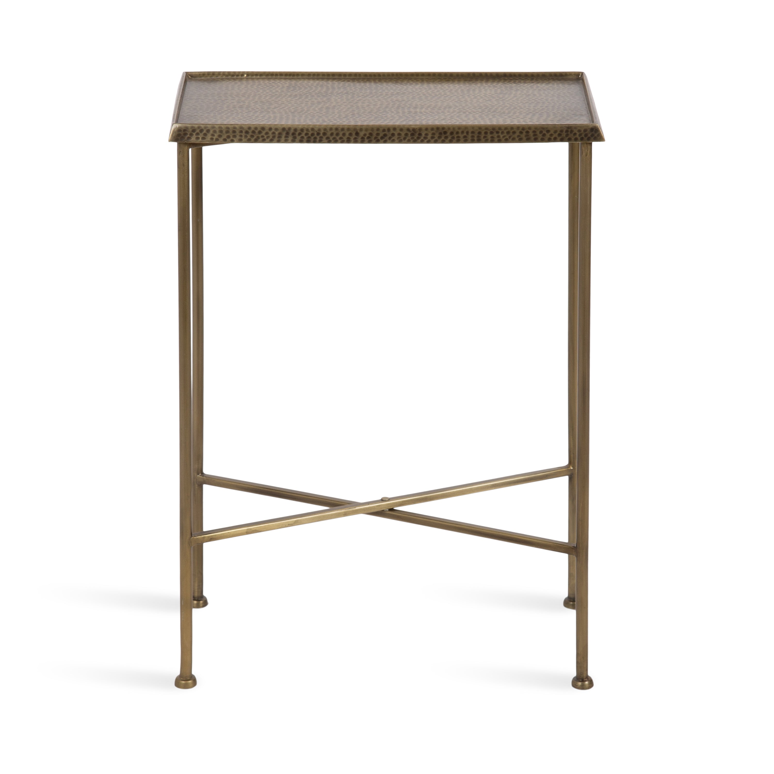 Side Table Gold 17x9x24 5