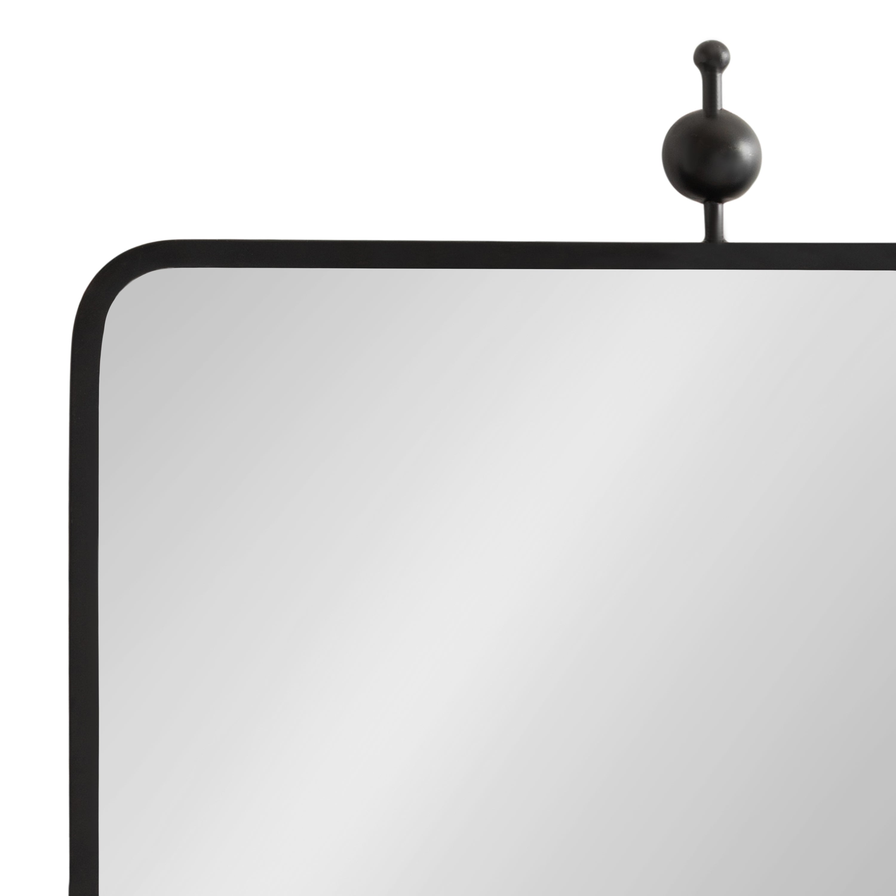 Rectangle Mirror 20x41 Black 3