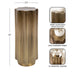 Drink Table Gold 9x9x22 2