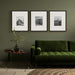 Wall Frame Black 16x20 matted to 8x10 7