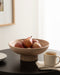 Serving Bowl Natural Beige 12x12x5 6