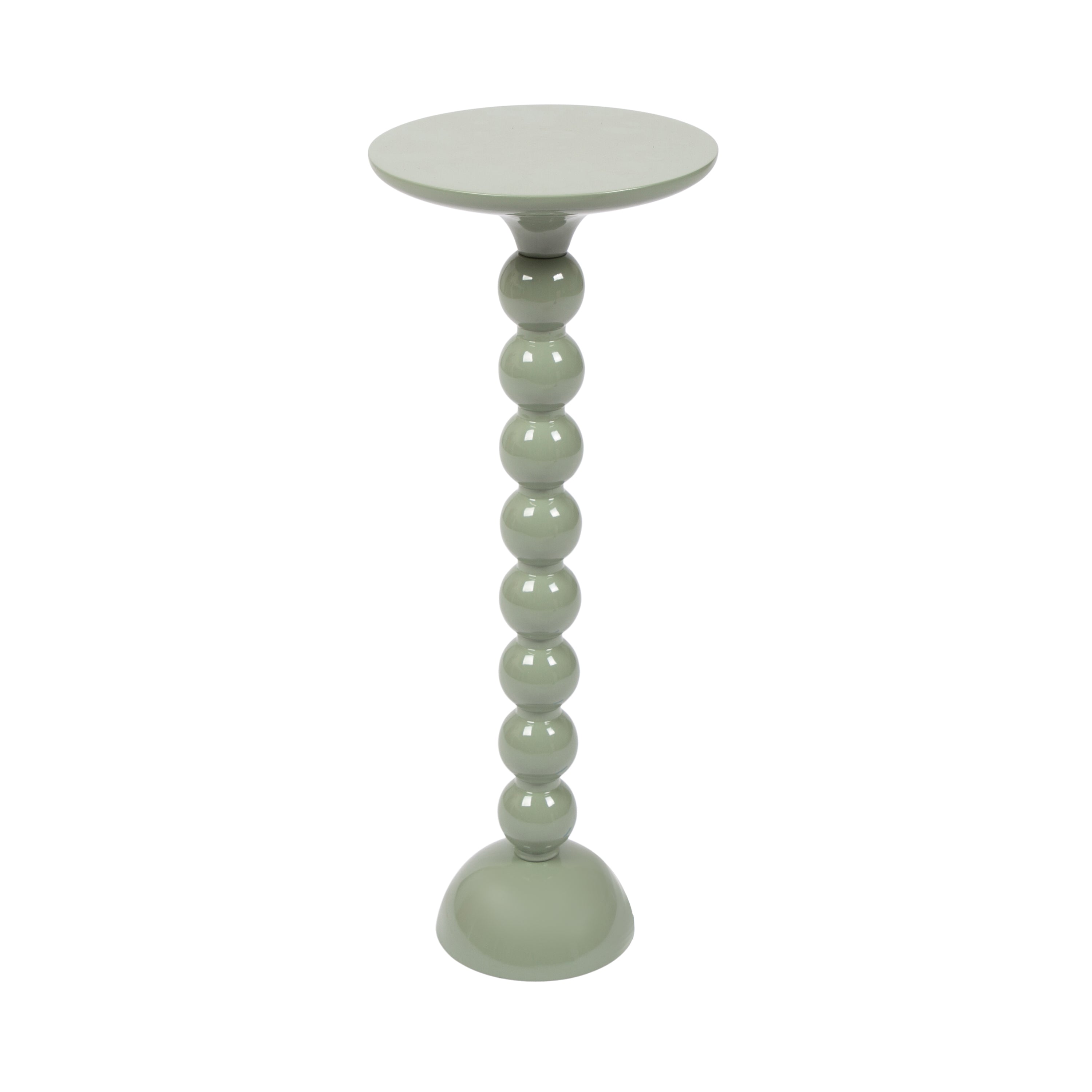 Drink Table Green 9x9x22 1