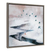 Sylvie Snow Day Fox and Birds Framed Canvas by Faryn Hughes