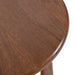 Side Table 14x14x22 Walnut Brown 3
