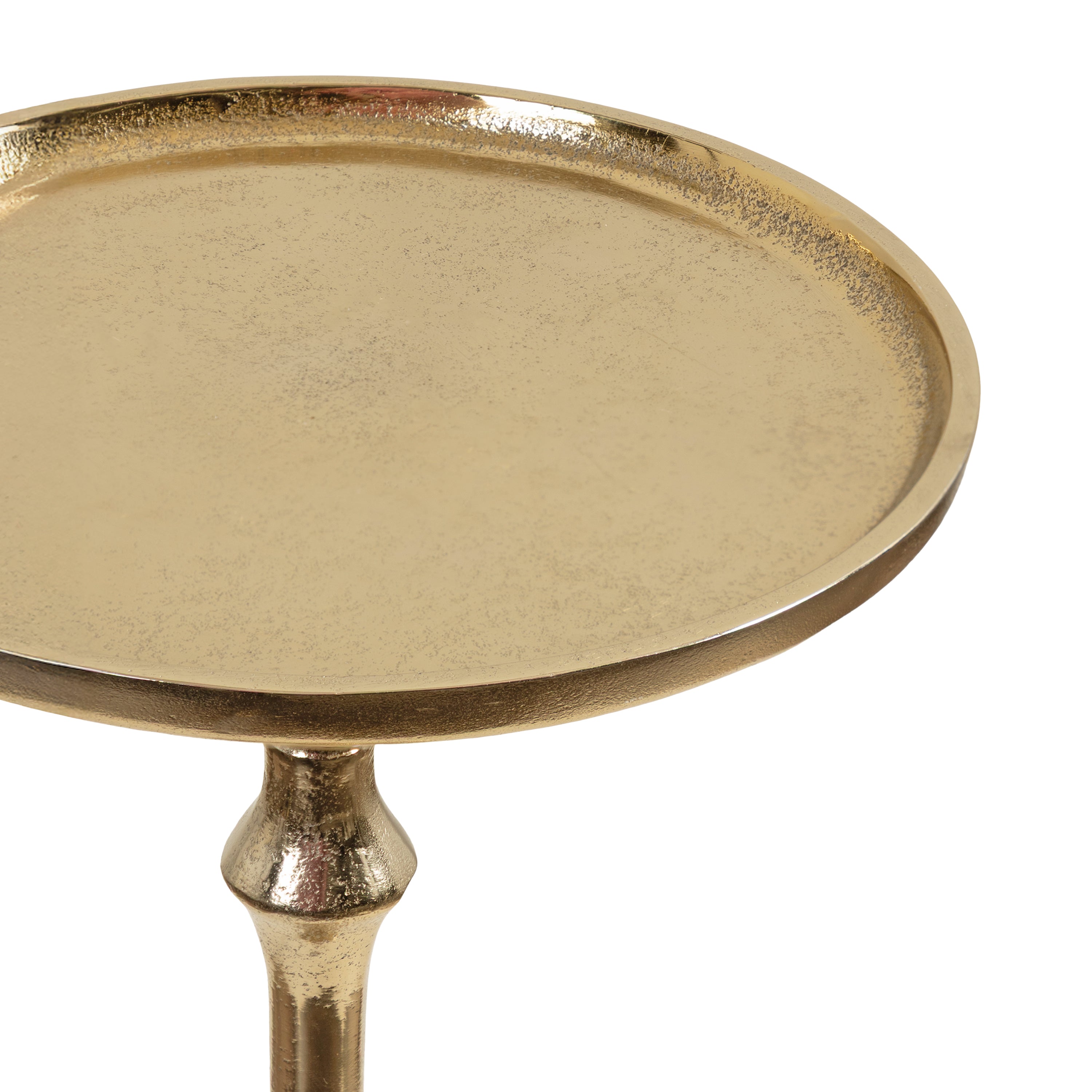Drink Table Gold 9x9x22 3