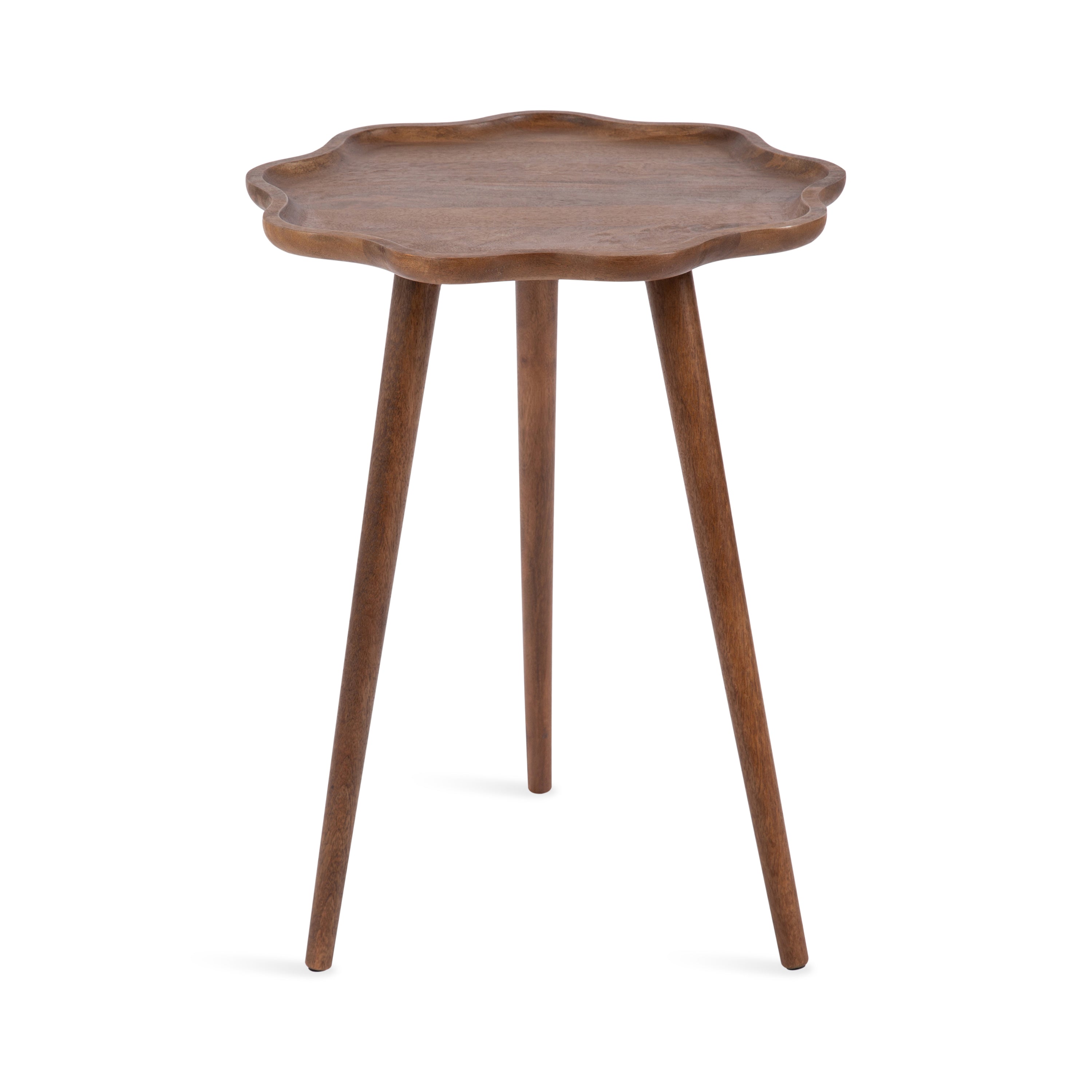 Side Table Walnut Brown 19x19x24 1
