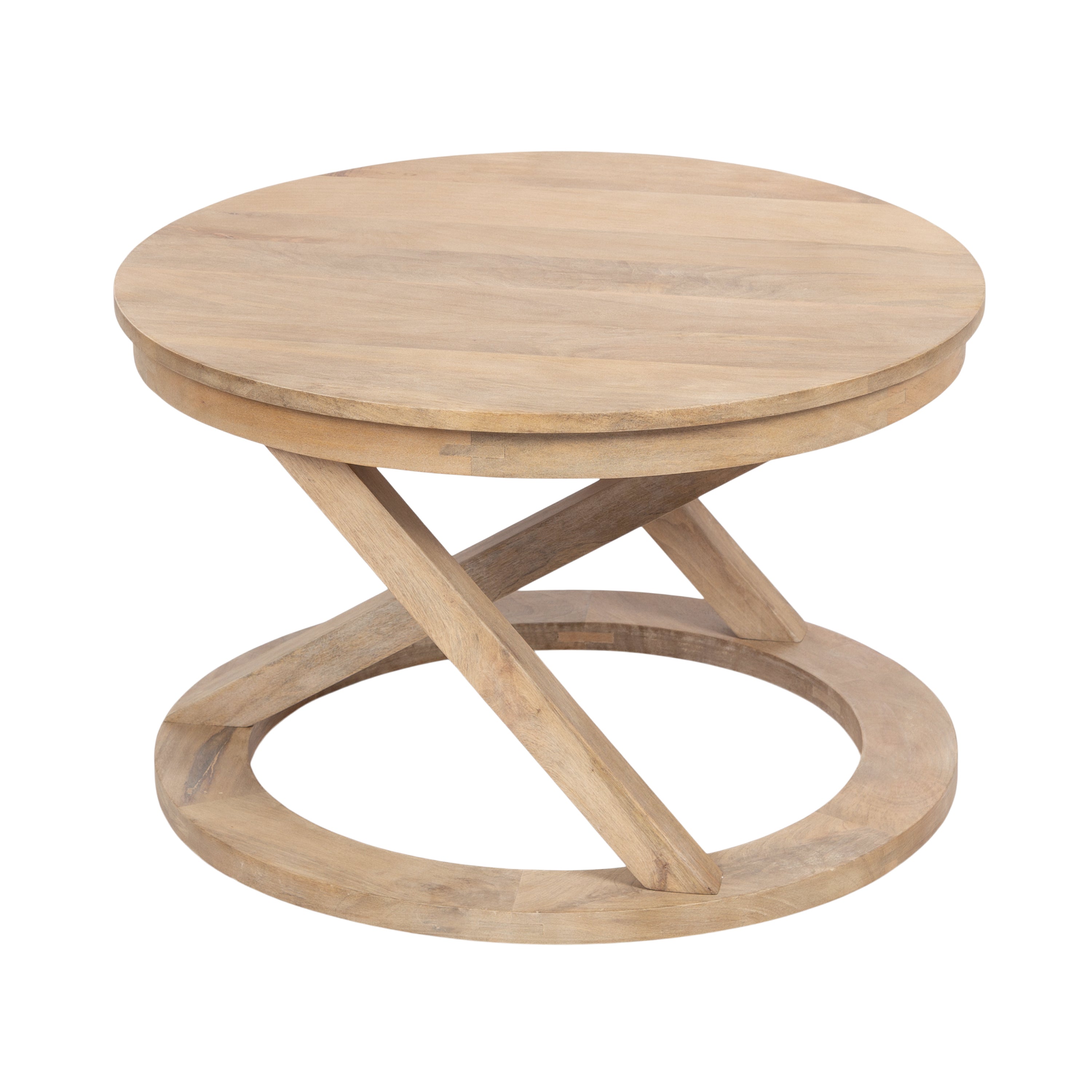 Coffee Table Natural Beige 26x26x16 1