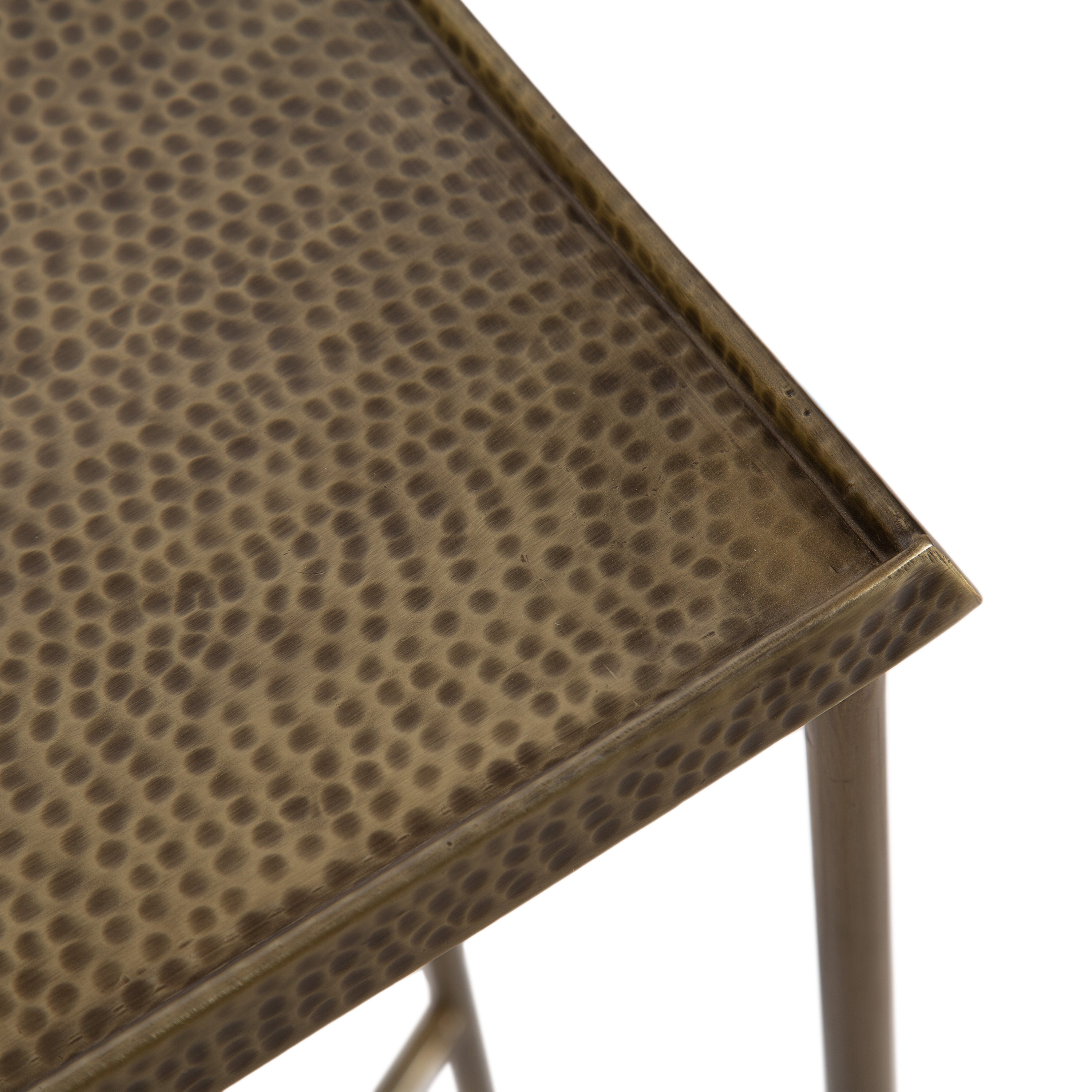 Side Table Gold 17x9x24 3