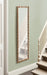 Rectangle Mirror Rustic Brown 18x50 7